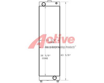 John Deere 2154D Radiator