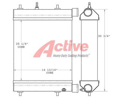 John Deere 318E Radiator