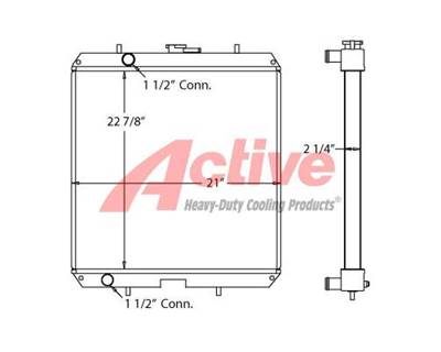 John Deere 325 Radiator