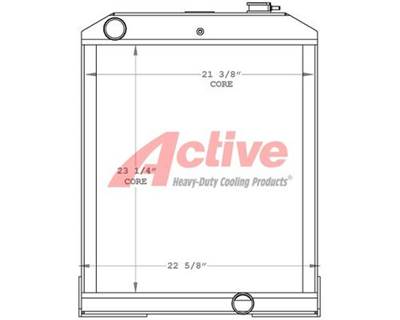 John Deere 410B Radiator