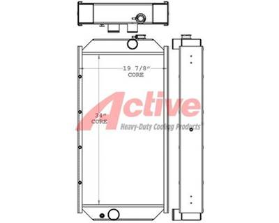 John Deere 544G Radiator