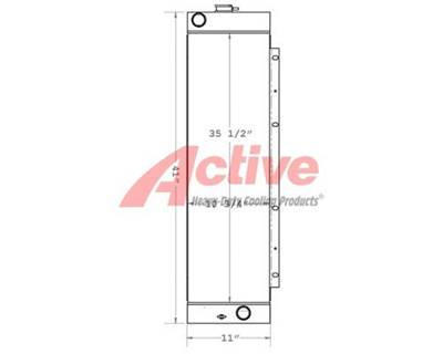 John Deere 550H Radiator