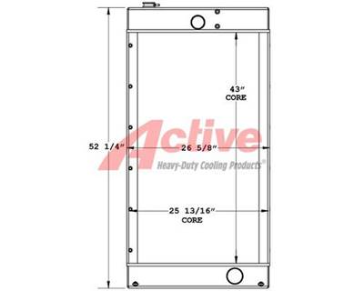 John Deere 6125HF070 Radiator