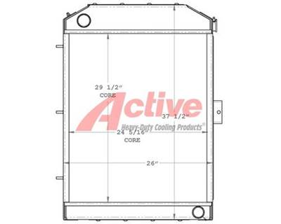 John Deere 670A / 672A Radiator