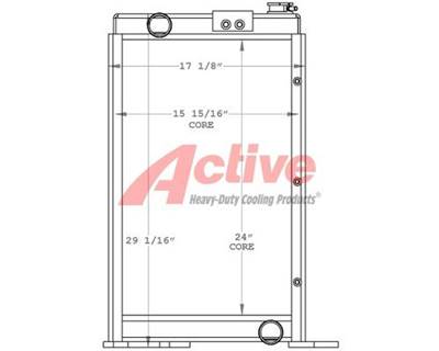 John Deere 710D Radiator