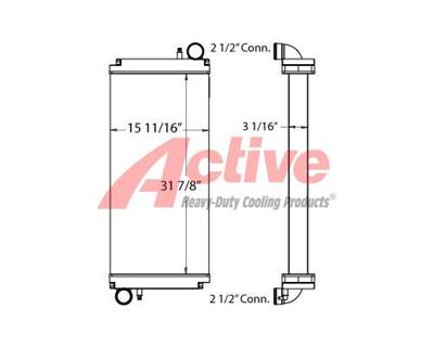 John Deere 8420 Radiator