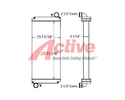 John Deere 8420 Radiator