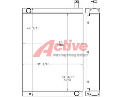 John Deere 844J Radiator