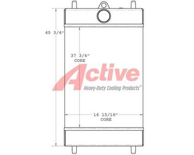 John Deere 850K Radiator