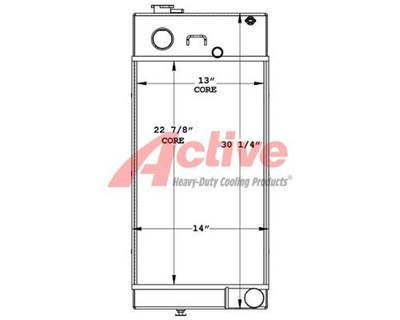 John Deere Radiator for a John Deere Wood Processor