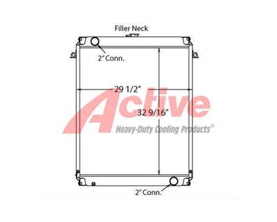 Kobelco SK200SRLC Radiator for a Kobelco SK200-SRLC