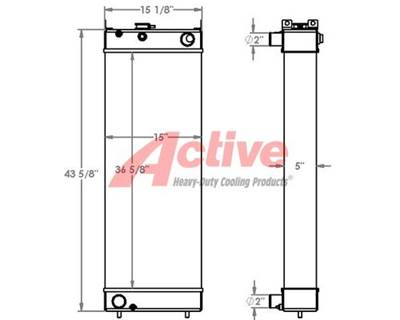 Kobelco SK260 Radiator