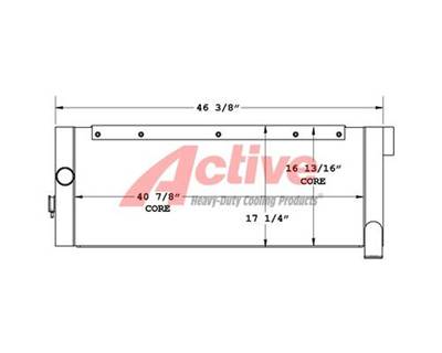 Kobelco SK330 Radiator for a Kobelco SK 330