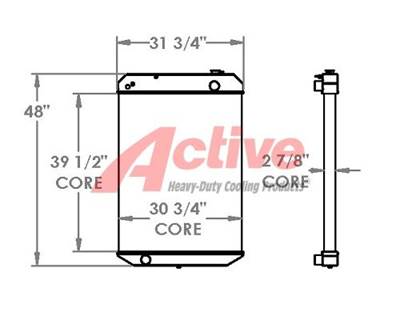 Kohler Radiator for a Kohler 250RE02V