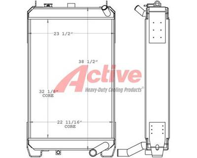 Komatsu D39EX-21 Radiator