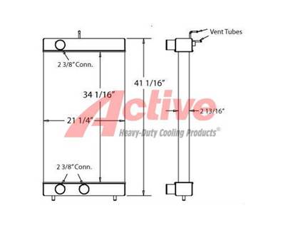 Komatsu HM300 Radiator
