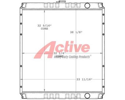 Komatsu Radiator for a Komatsu Dump Truck