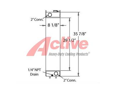 Komatsu PC138 Radiator