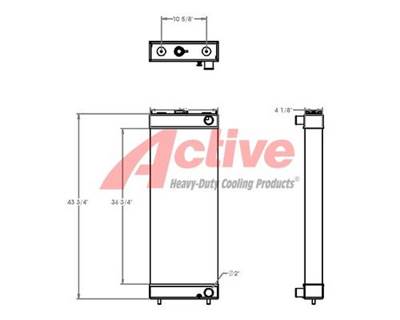 Komatsu PC138US LC-10 Radiator