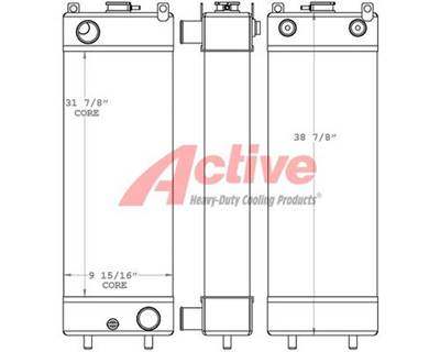 Komatsu PC160LC-7 Radiator