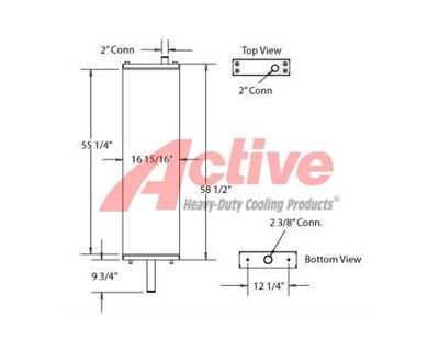 Komatsu PC2000-8 Radiator for a Komatsu PC2000-8 Excavator