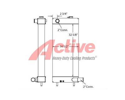 Komatsu PC228 Radiator