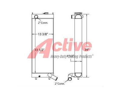 Komatsu PC228US-3 Radiator
