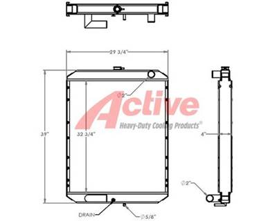 Komatsu PC228US-3 Radiator