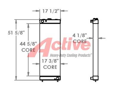 Komatsu PC290 Radiator