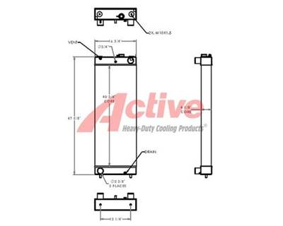 Komatsu PC350LC-8 Radiator