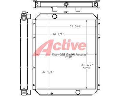 Komatsu PC400LC-5 Radiator for a Komatsu PC400L-5