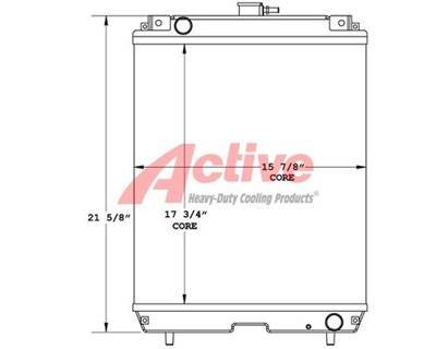 Komatsu PC40MR-1 Radiator