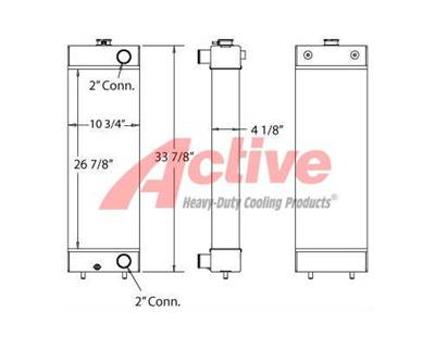 Komatsu WA150 Radiator