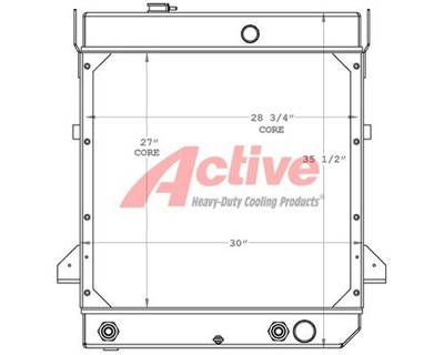 Komatsu WA180 Radiator