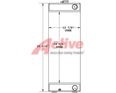 Komatsu WA200-6 Radiator