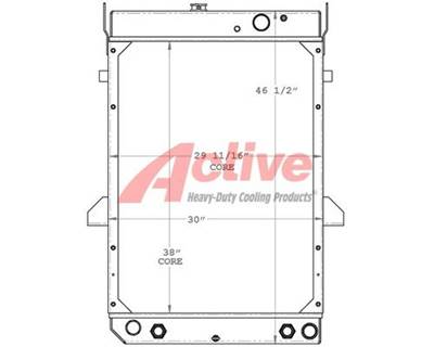 Komatsu WA320-3L Radiator