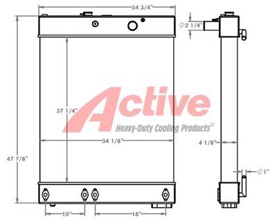 Komatsu WA420 Radiator
