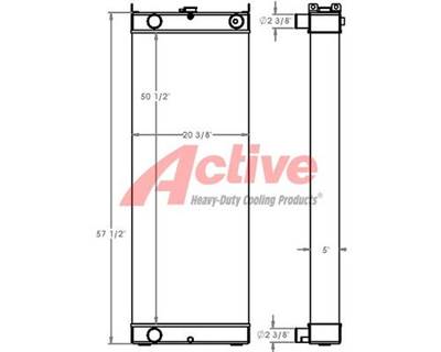 Komatsu WA470 Radiator