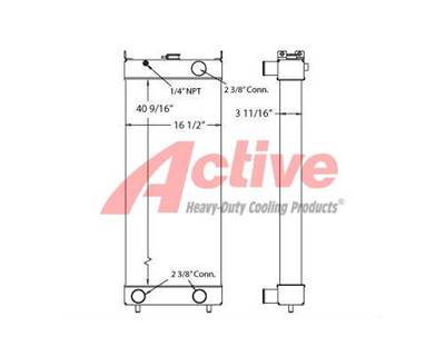 Komatsu WA480-6 Radiator