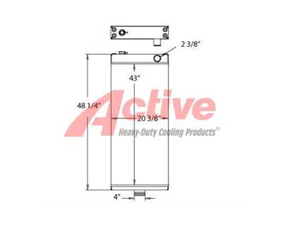 Komatsu WA500-6 Radiator