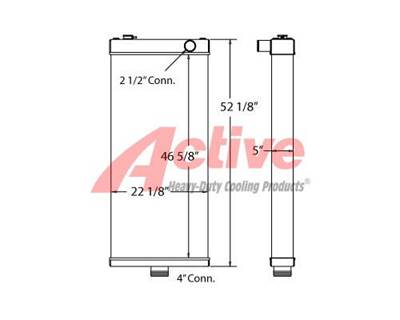 Komatsu WA500-7 Radiator