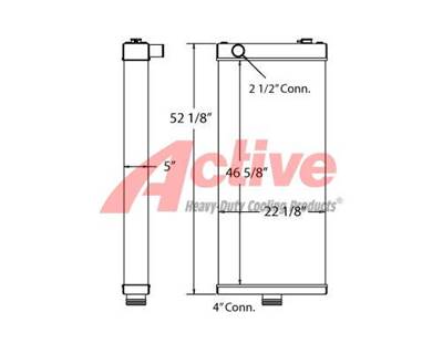 Komatsu WA500-7 Radiator