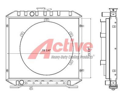 Kubota 05BGT1 Radiator