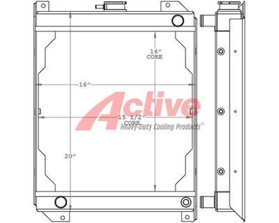 Kubota Radiator for a Kubota Night-Lite V Series Light Tower