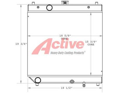 Kubota L35 Radiator