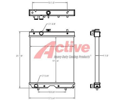 Kubota L3540 Radiator