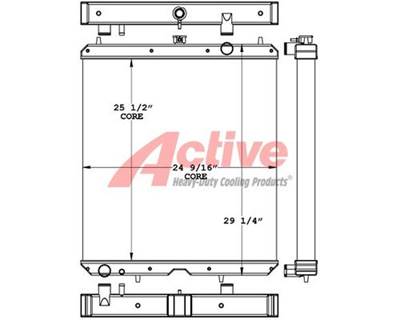 Kubota M6-131 Radiator