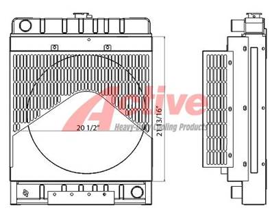 Kubota V3300 Radiator