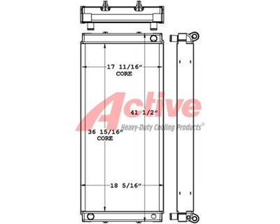 Liebherr Radiator for a Liebherr Excavator