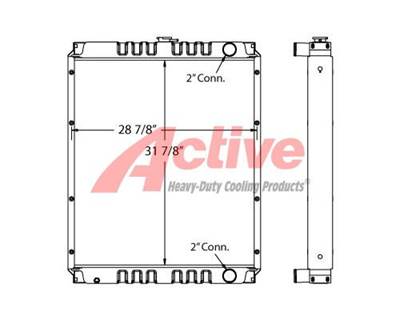 Link-Belt 210 Radiator